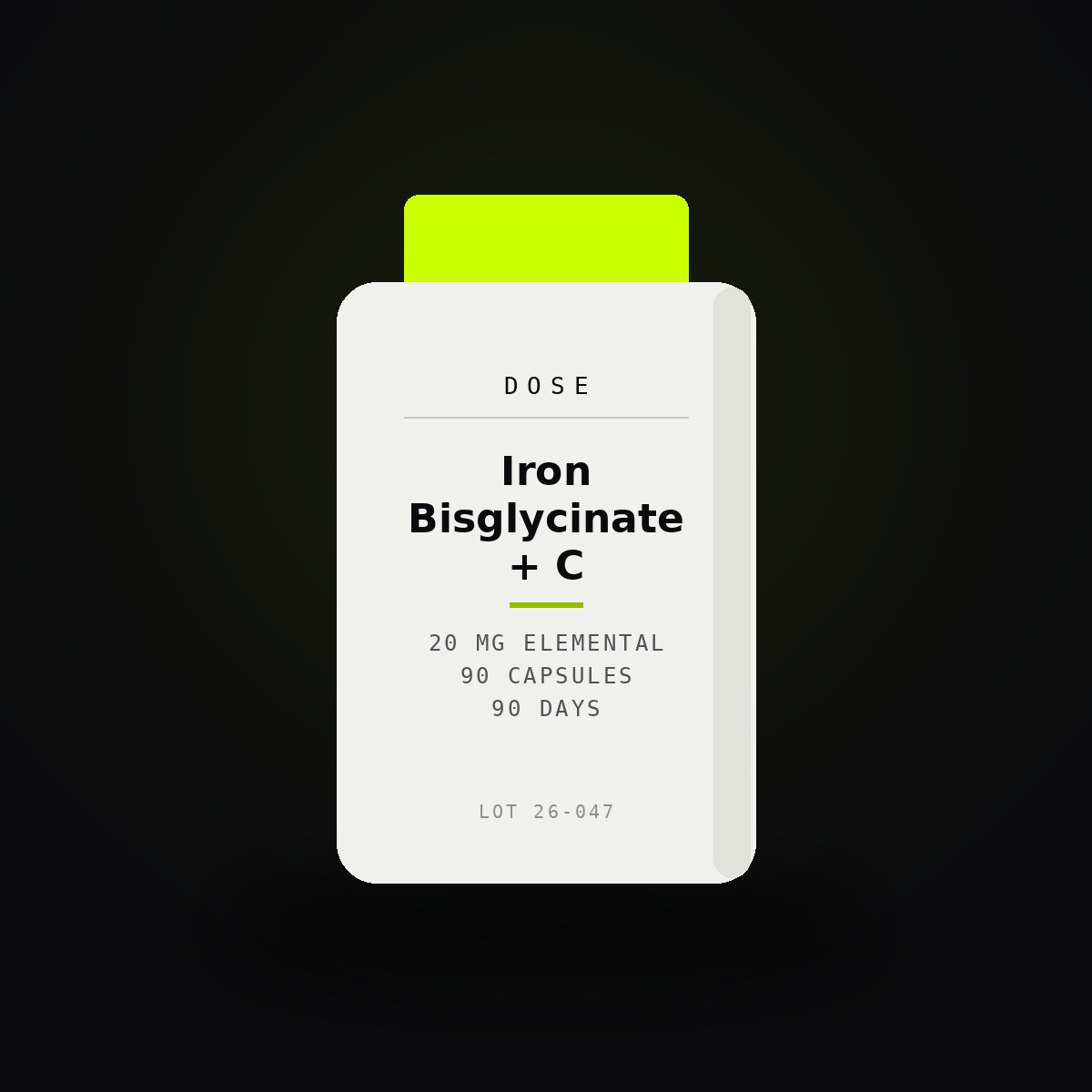 Iron Bisglycinate + Vitamin C